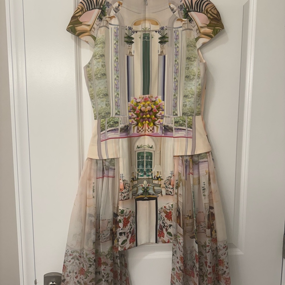 ASO SERENA VAN DER WOODSEN Pastel High Low Dress - Picture 6 of 11
